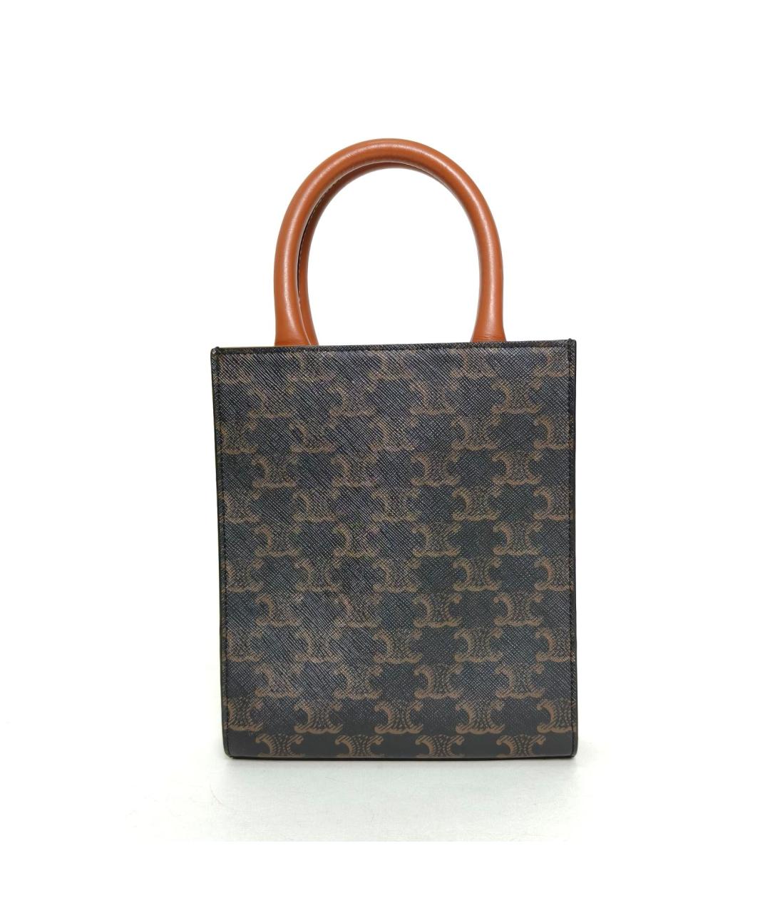 CELINE Коричневая сумка через плечо, фото 4