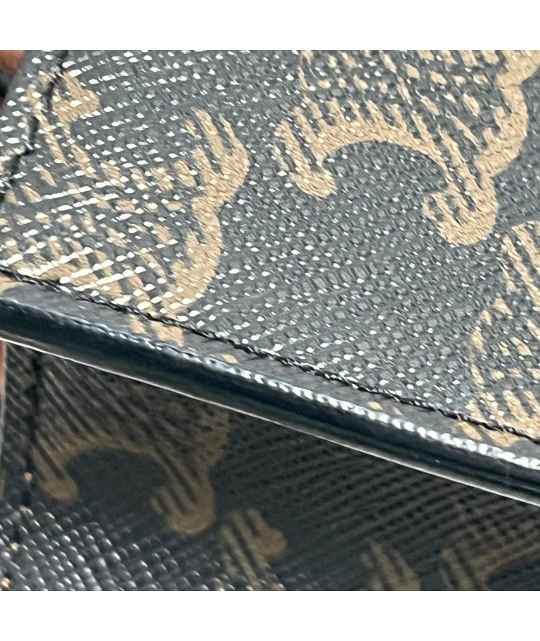 CELINE Коричневая сумка через плечо, фото 9