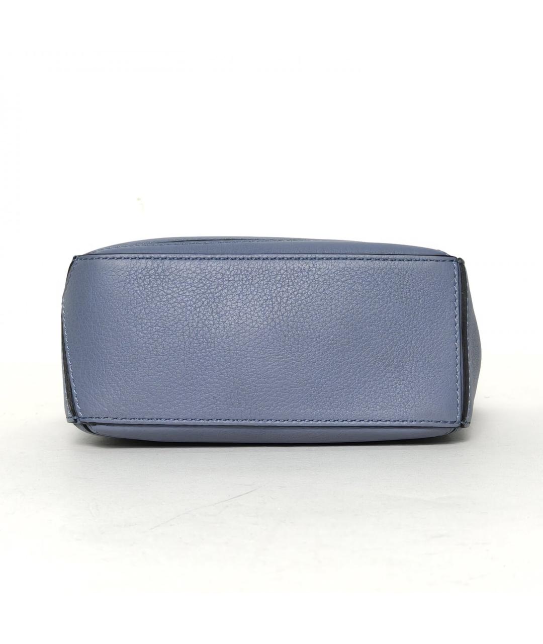 LOEWE Синяя кожаная сумка через плечо, фото 6