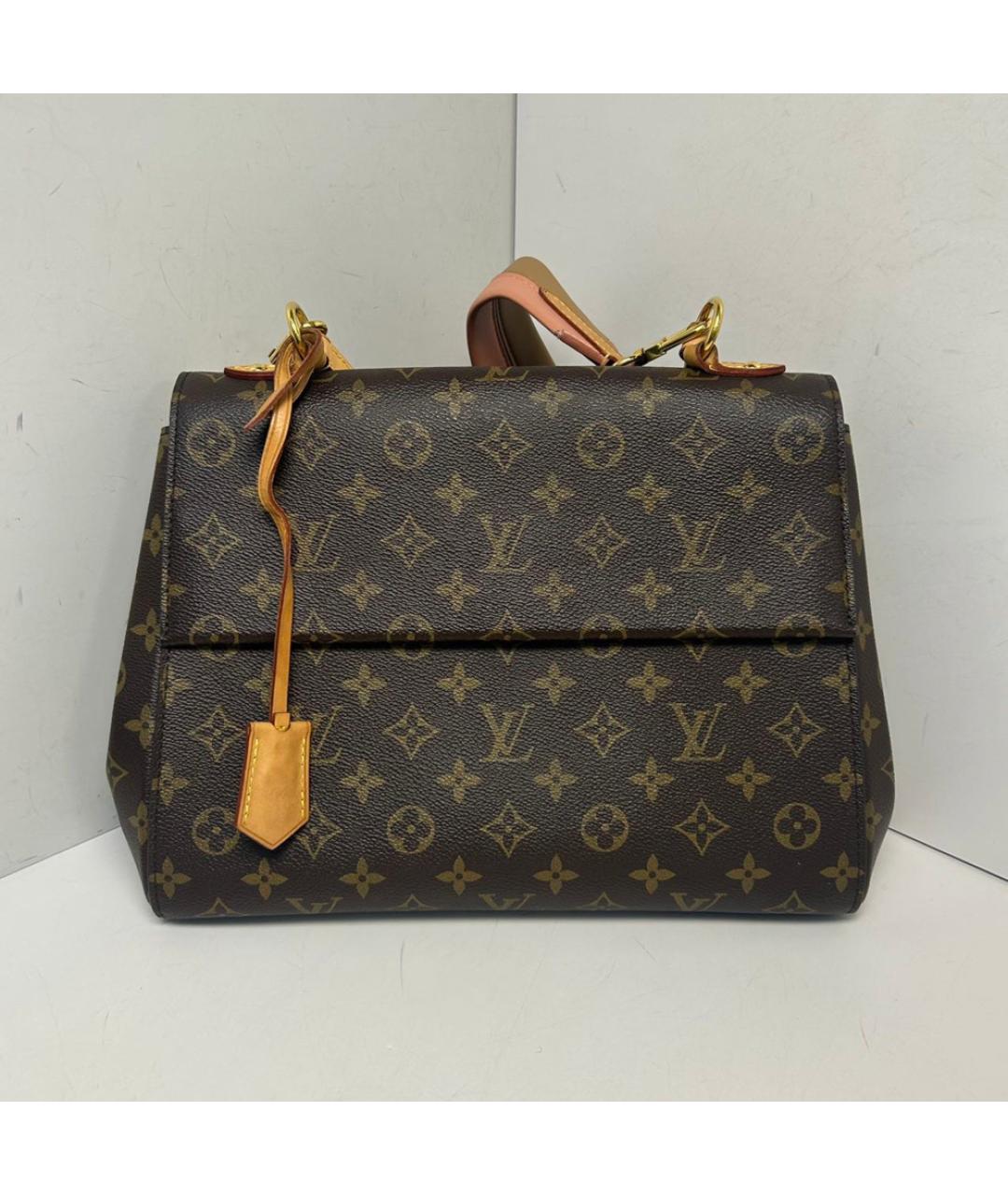 LOUIS VUITTON Коричневая сумка через плечо, фото 8