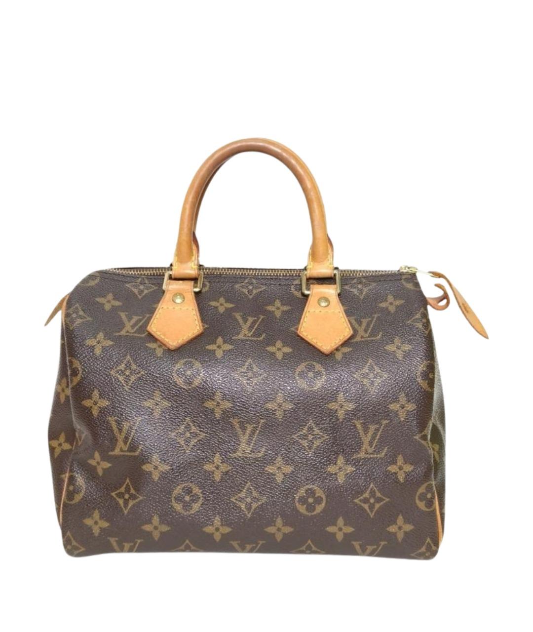 LOUIS VUITTON Коричневая сумка с короткими ручками, фото 1