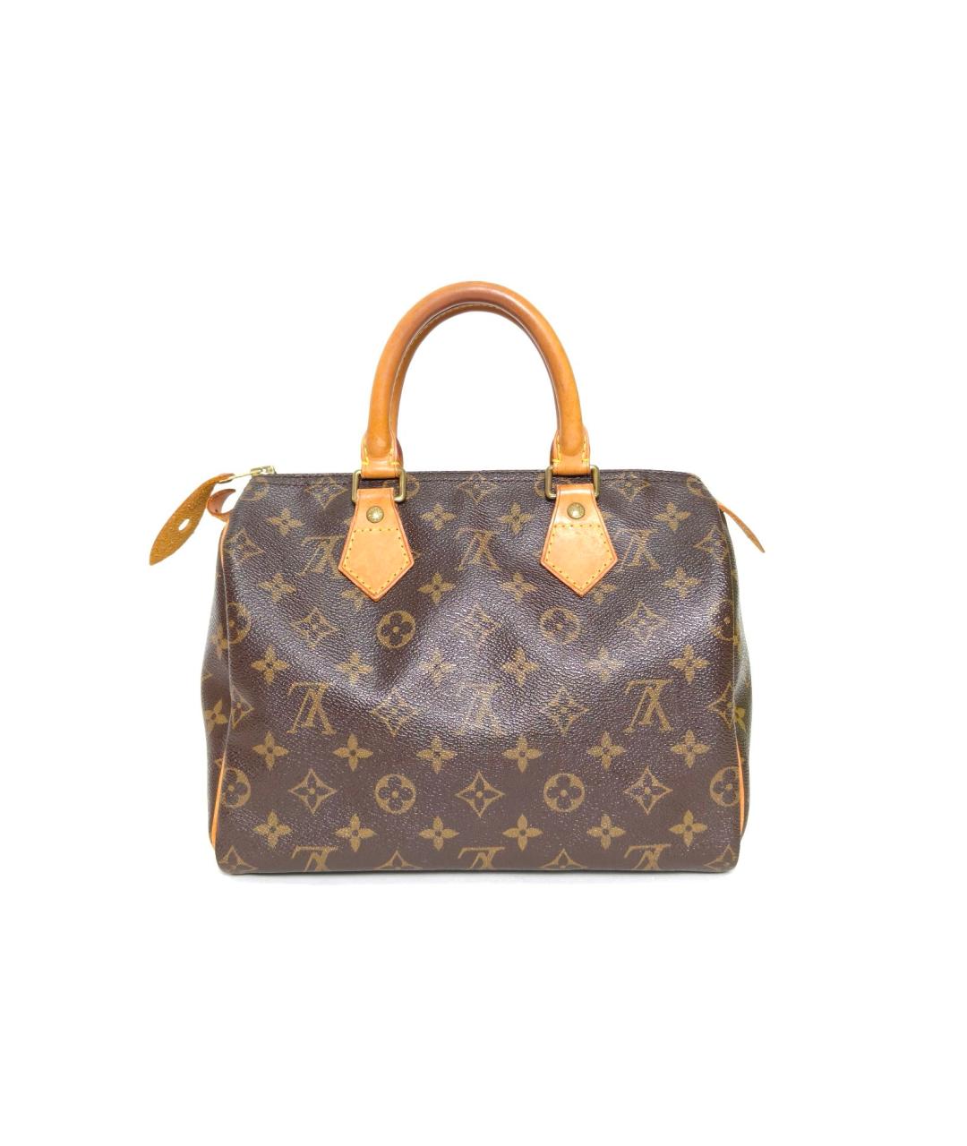 LOUIS VUITTON Коричневая сумка с короткими ручками, фото 4