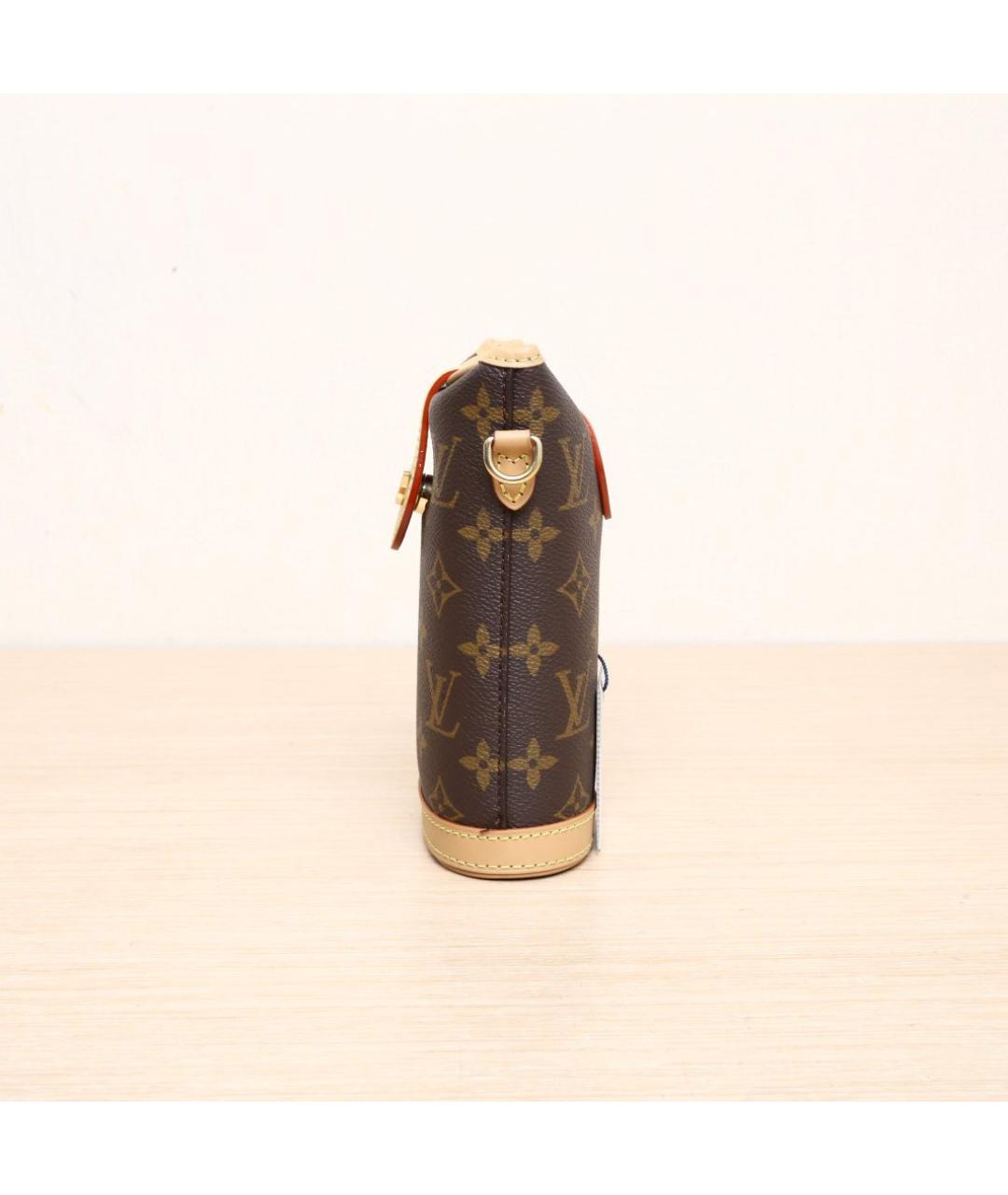 LOUIS VUITTON Коричневая сумка через плечо, фото 4