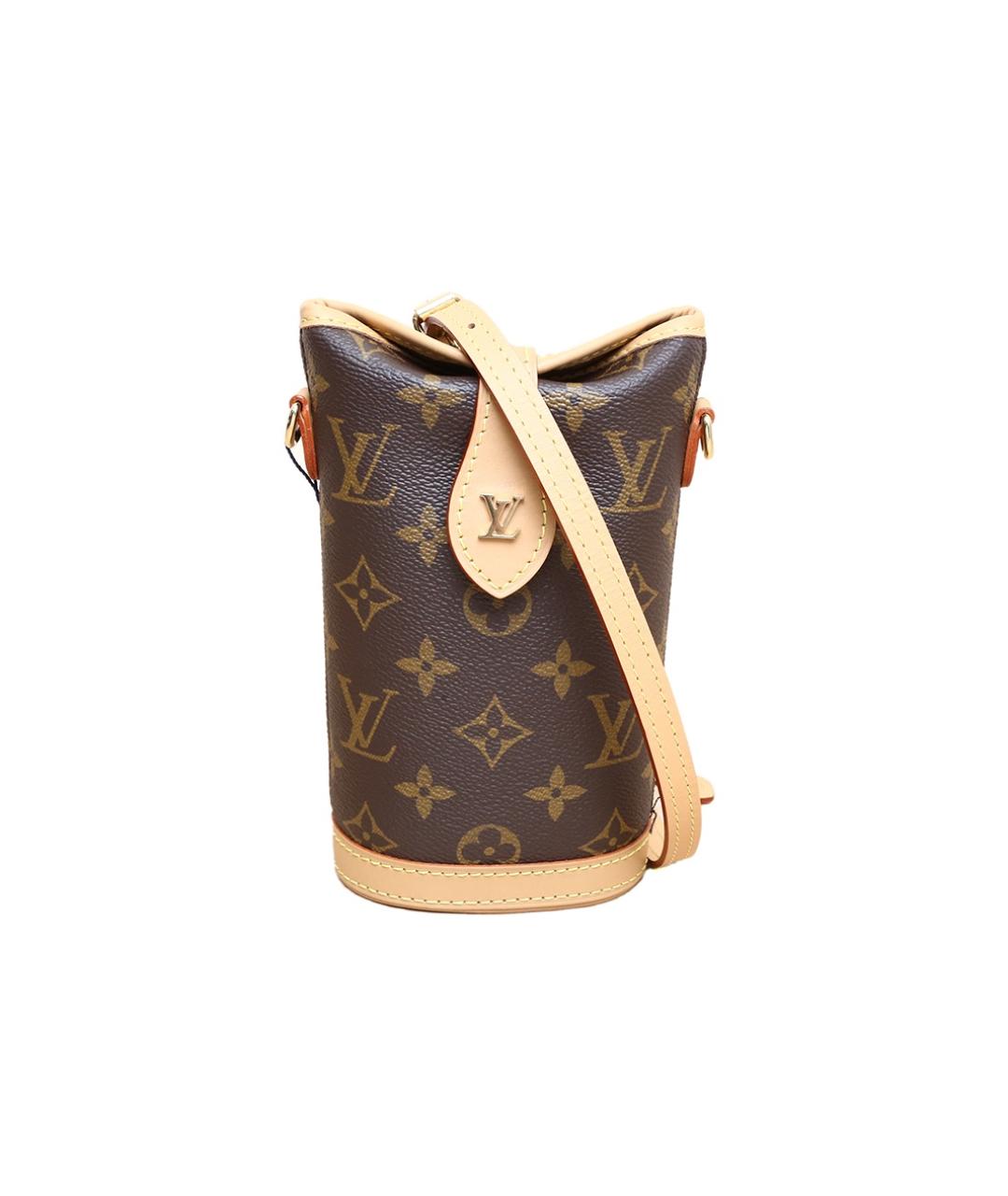 LOUIS VUITTON Коричневая сумка через плечо, фото 9