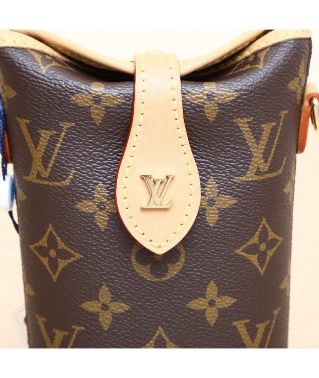 LOUIS VUITTON Коричневая сумка через плечо, фото 7