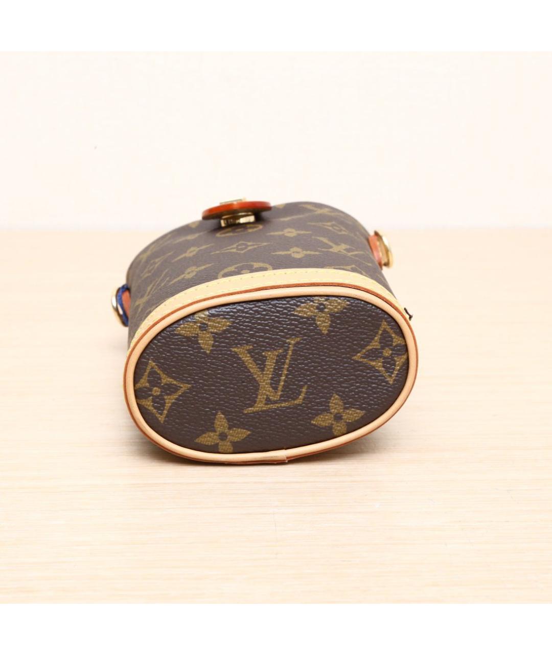 LOUIS VUITTON Коричневая сумка через плечо, фото 8