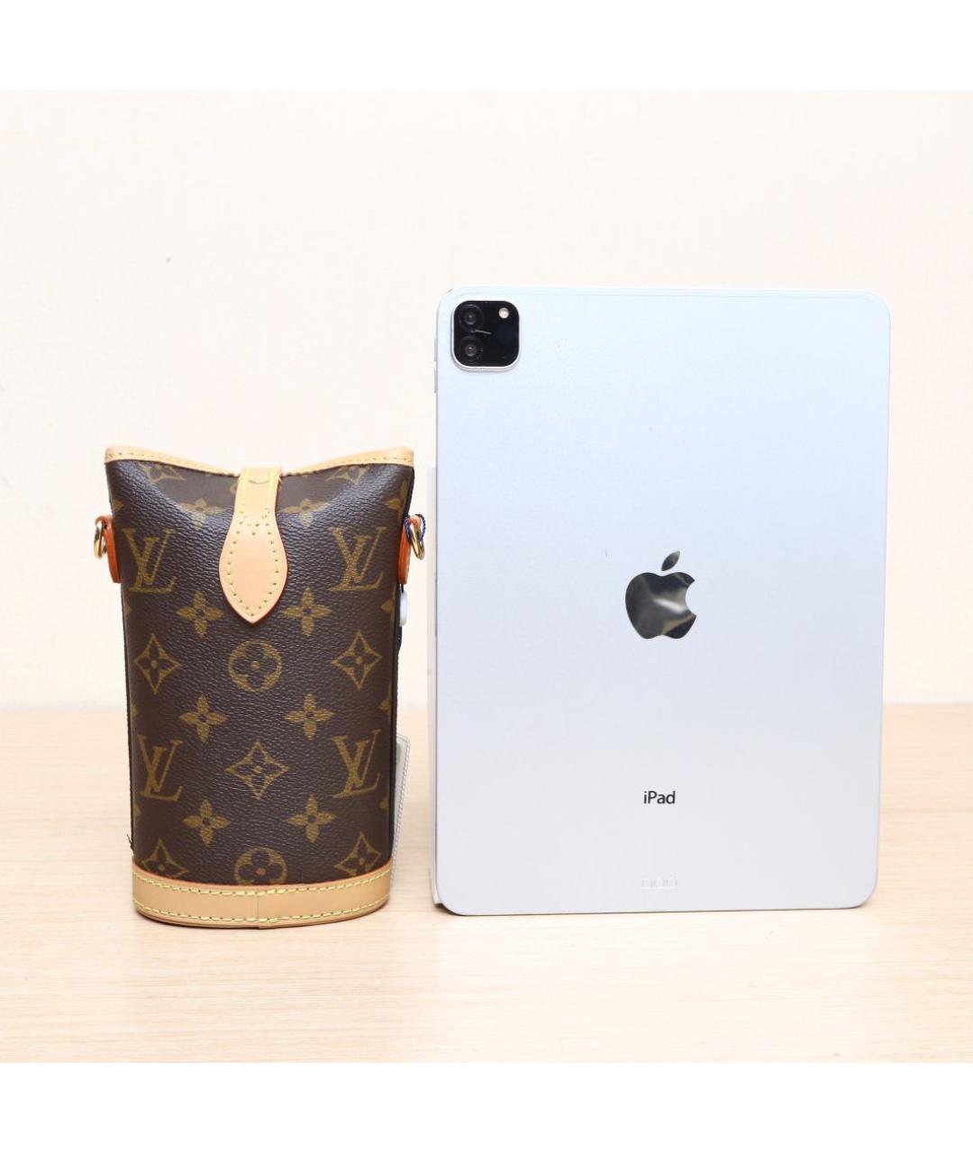 LOUIS VUITTON Коричневая сумка через плечо, фото 6