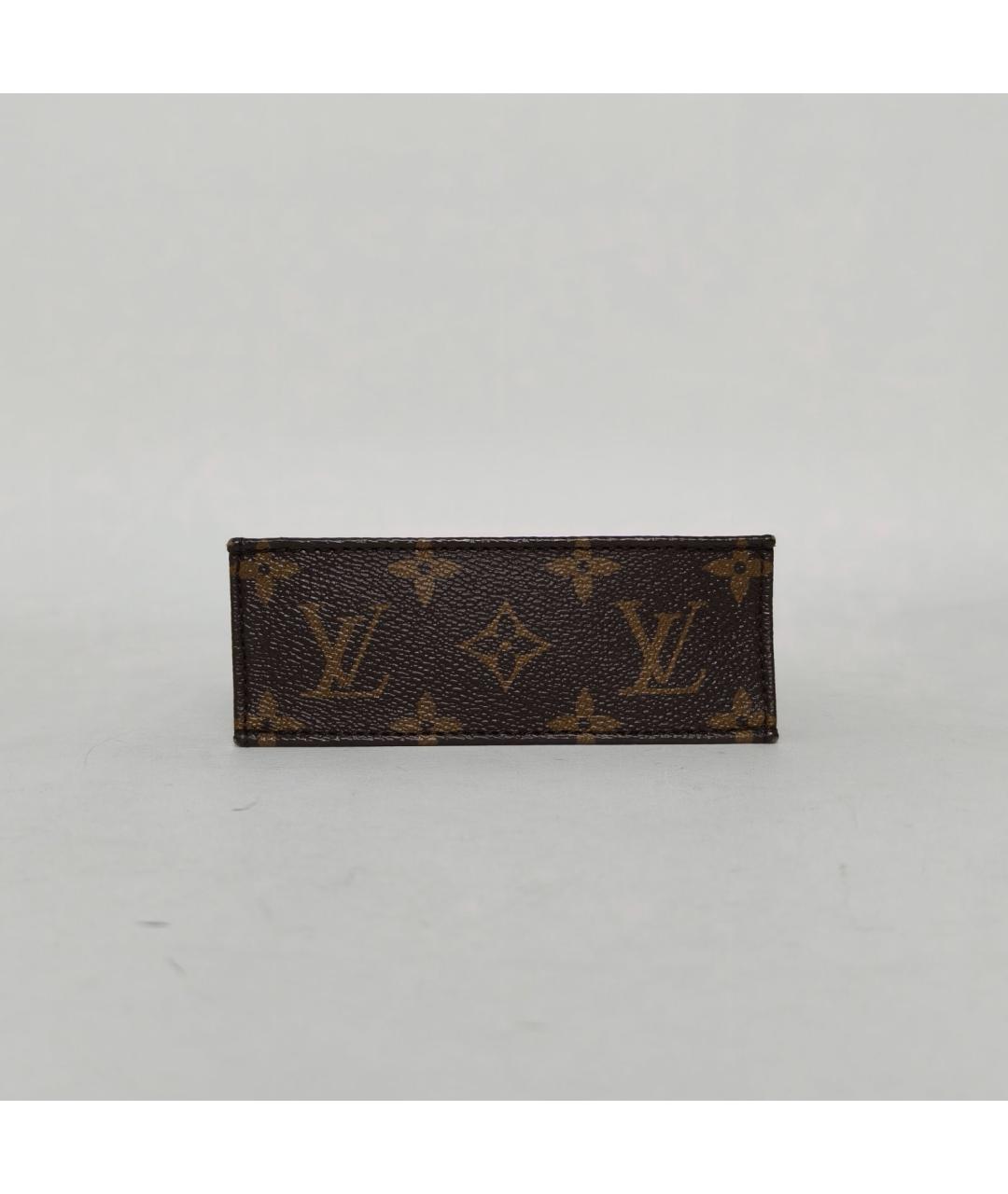 LOUIS VUITTON Коричневая сумка с короткими ручками, фото 6