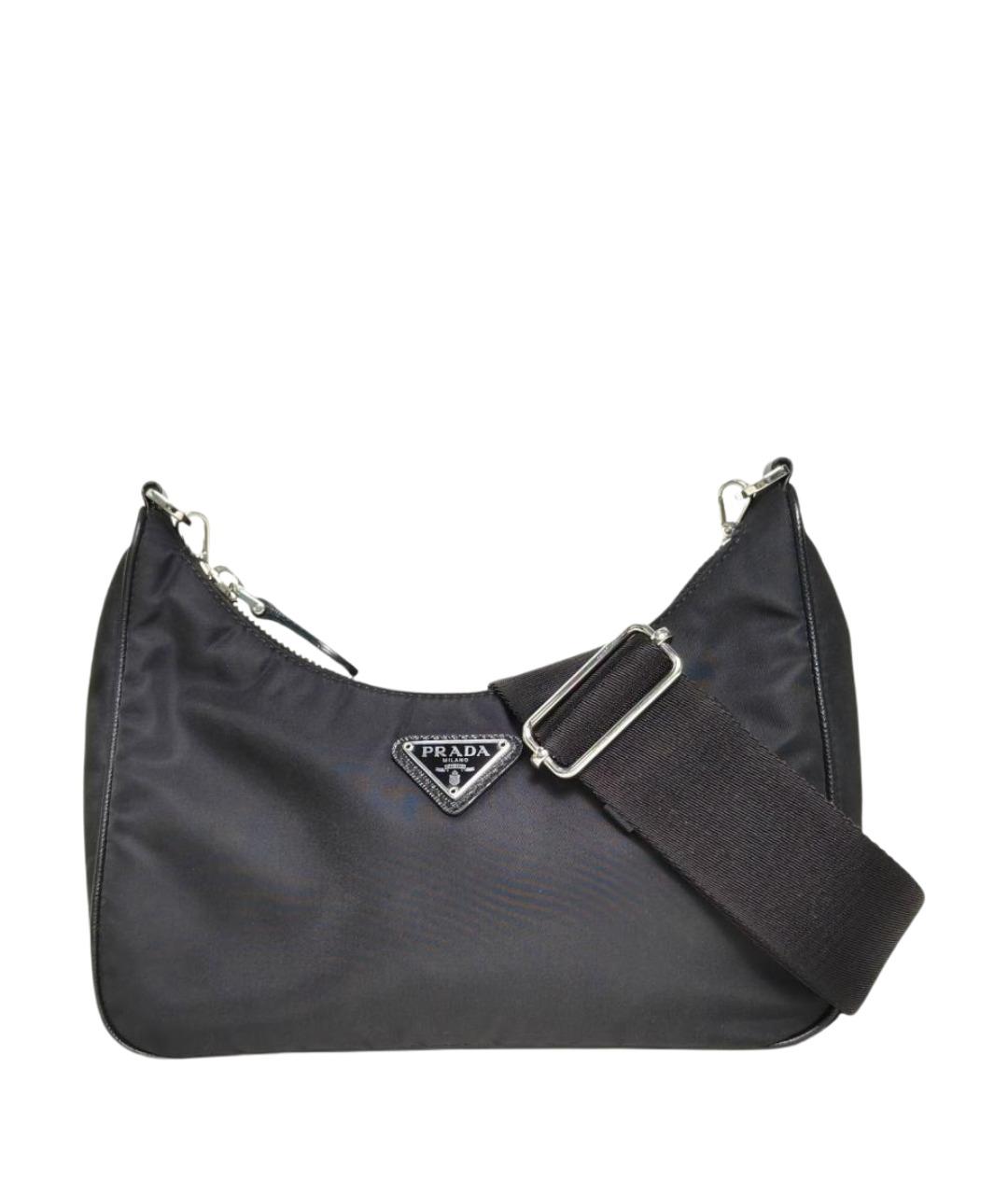 PRADA Черная сумка через плечо, фото 1