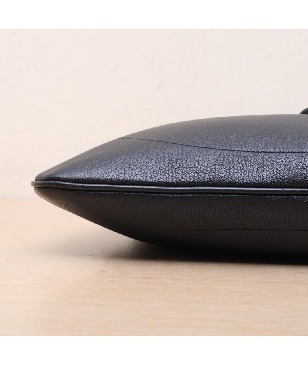 GUCCI Черная кожаная сумка через плечо, фото 8