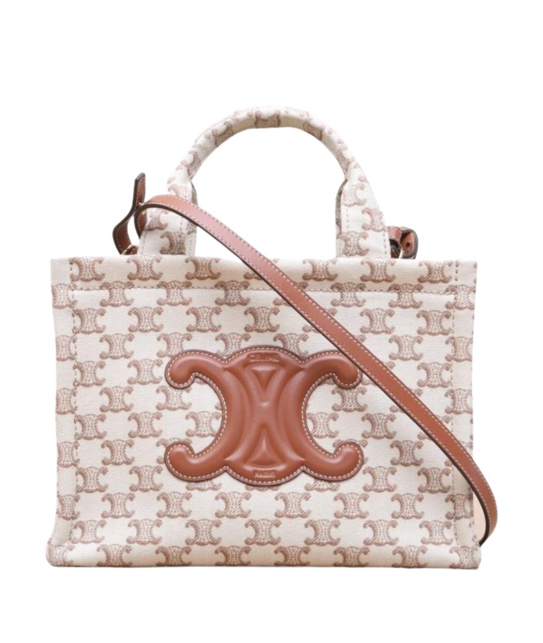 CELINE Белая сумка через плечо, фото 1