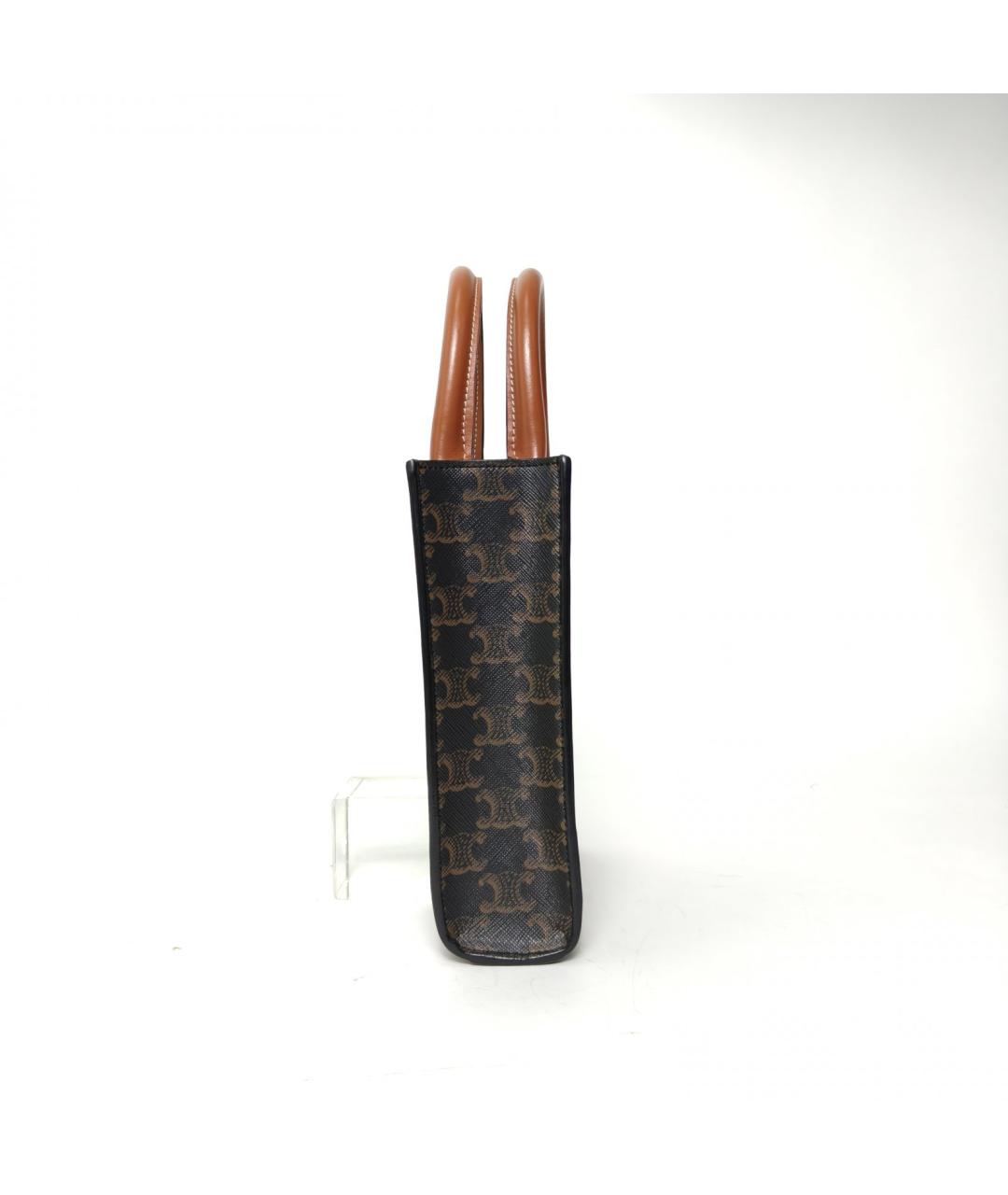 CELINE Коричневая сумка через плечо, фото 5