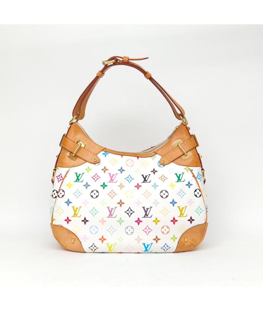 LOUIS VUITTON Белая сумка через плечо, фото 2