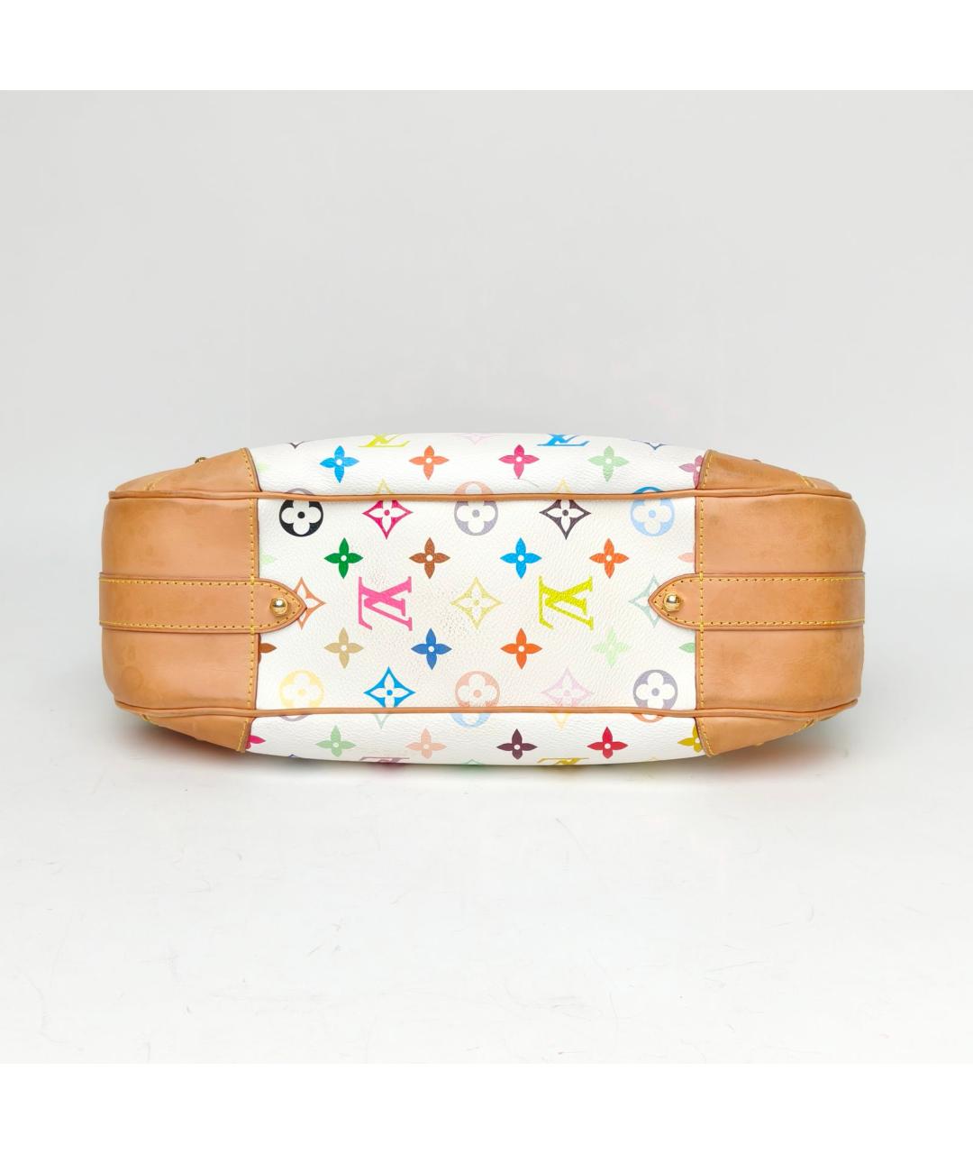 LOUIS VUITTON Белая сумка через плечо, фото 7