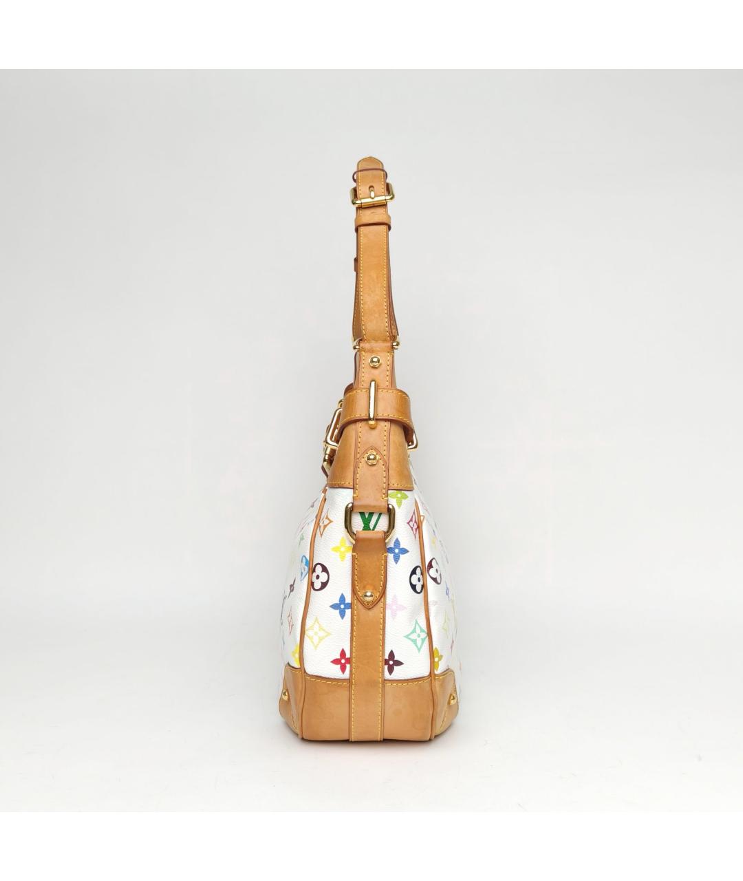 LOUIS VUITTON Белая сумка через плечо, фото 5