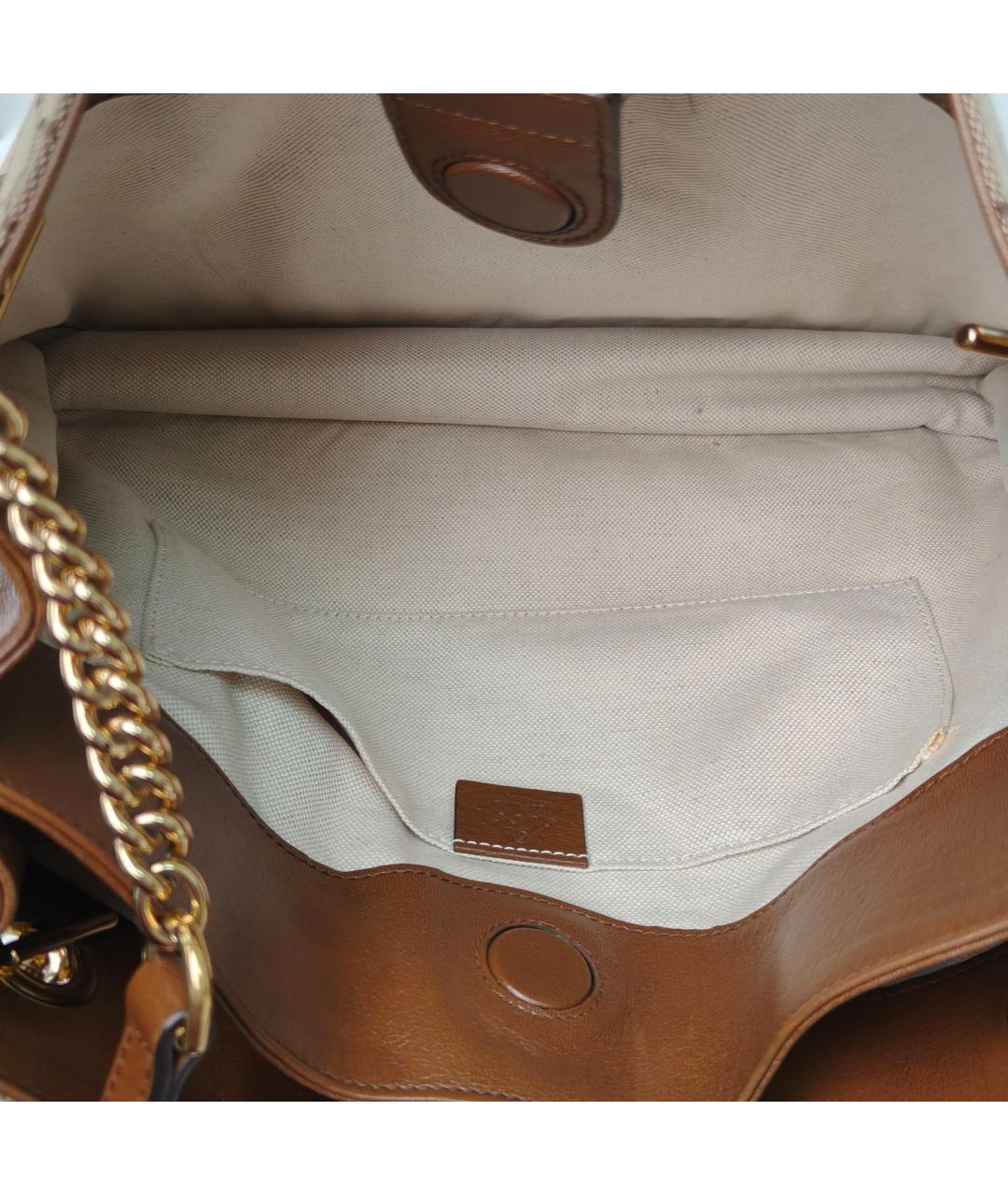 GUCCI Коричневая сумка через плечо, фото 7