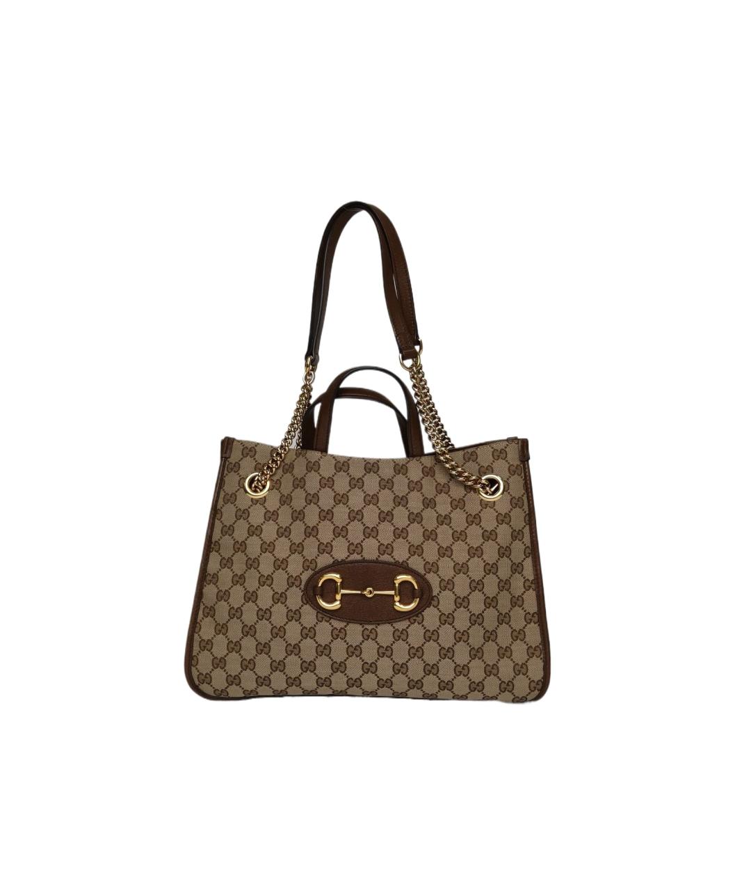 GUCCI Коричневая сумка через плечо, фото 10