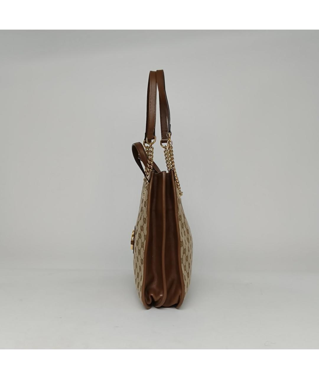 GUCCI Коричневая сумка через плечо, фото 3
