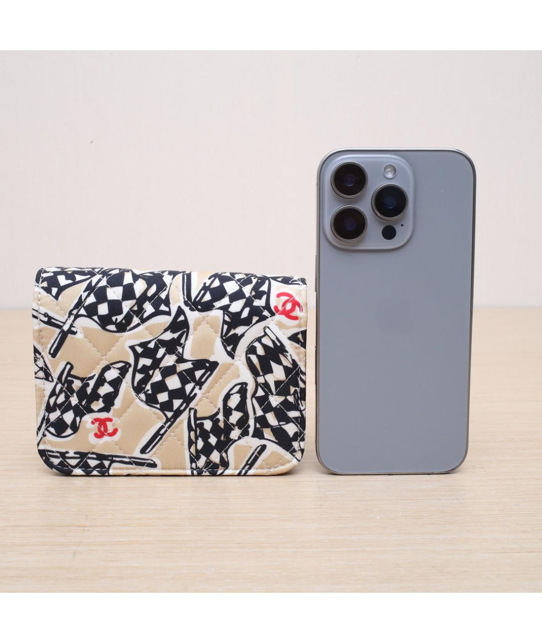 CHANEL Бежевая сумка через плечо, фото 7