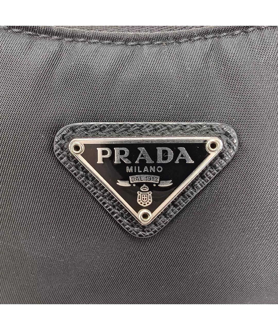 PRADA Черная сумка через плечо, фото 7
