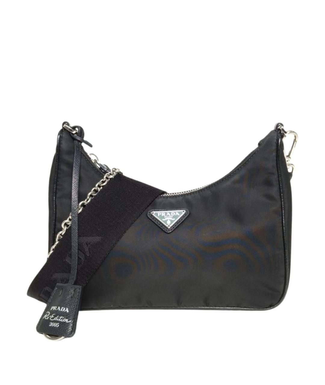 PRADA Черная сумка через плечо, фото 1