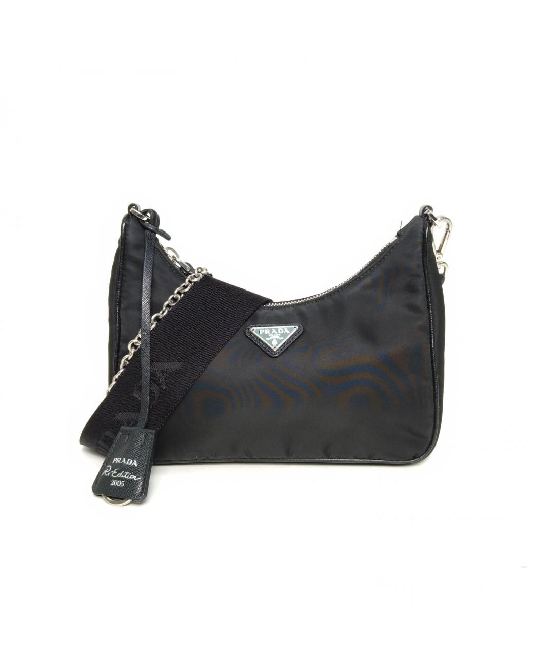PRADA Черная сумка через плечо, фото 2