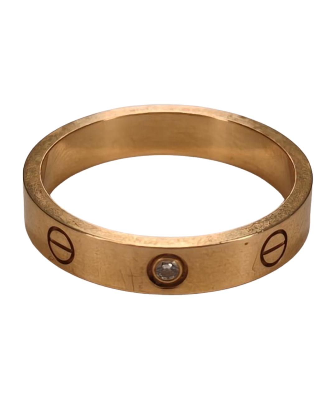 CARTIER Золотое кольцо из розового золота, фото 1