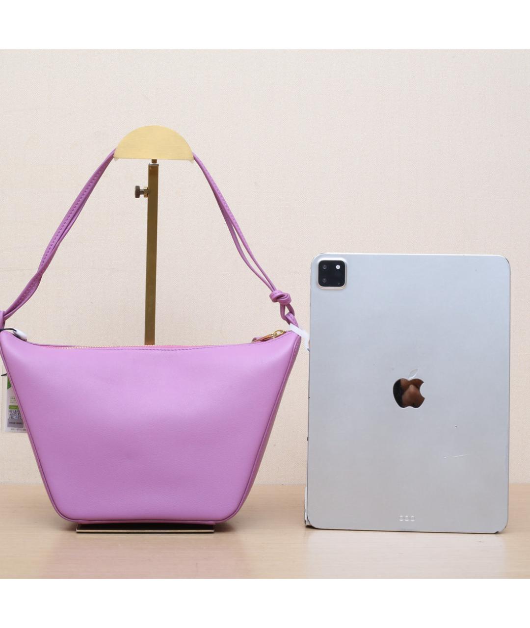 LOEWE Фиолетовая кожаная сумка через плечо, фото 7