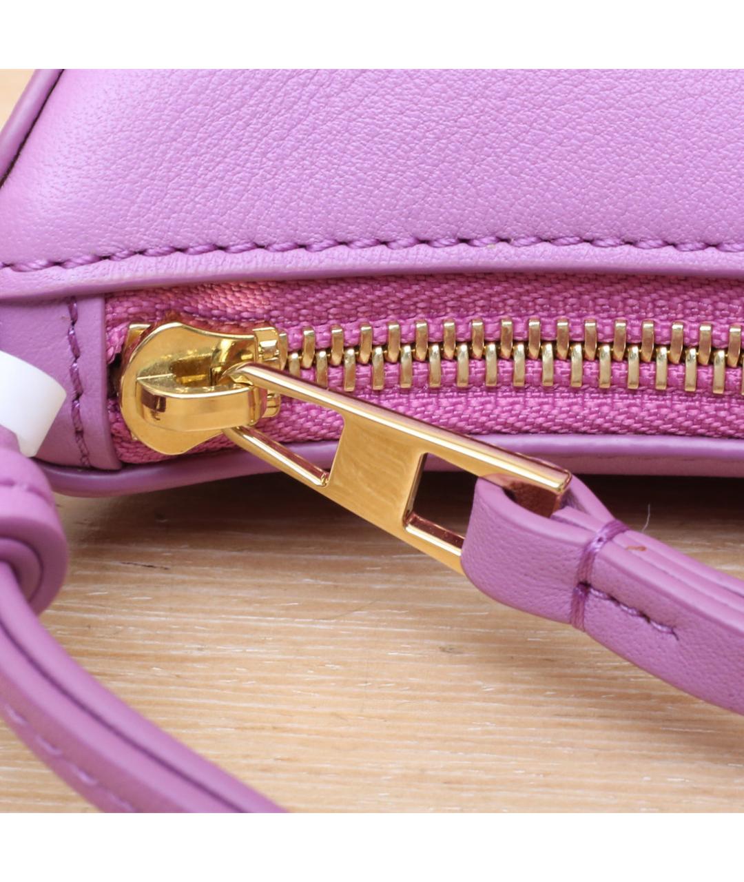 LOEWE Фиолетовая кожаная сумка через плечо, фото 8