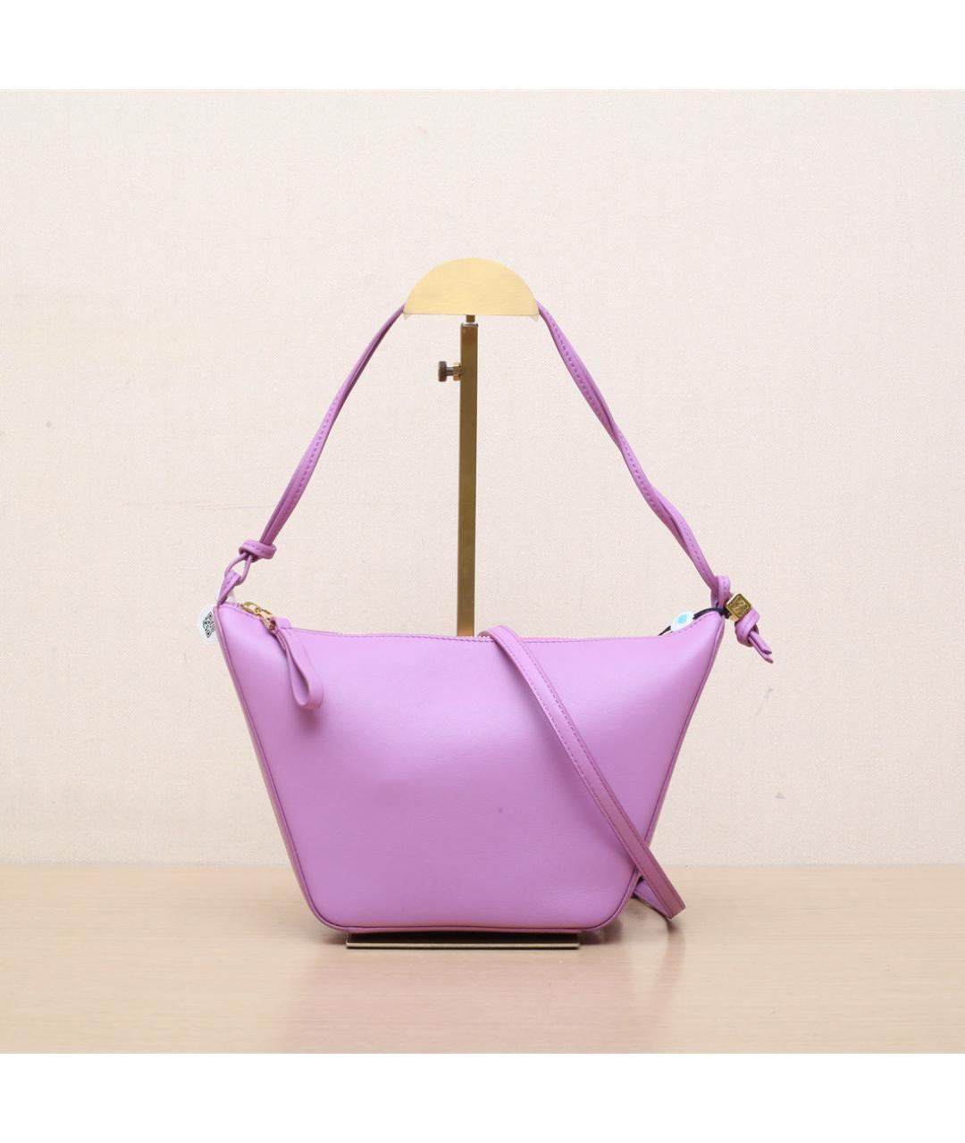 LOEWE Фиолетовая кожаная сумка через плечо, фото 3