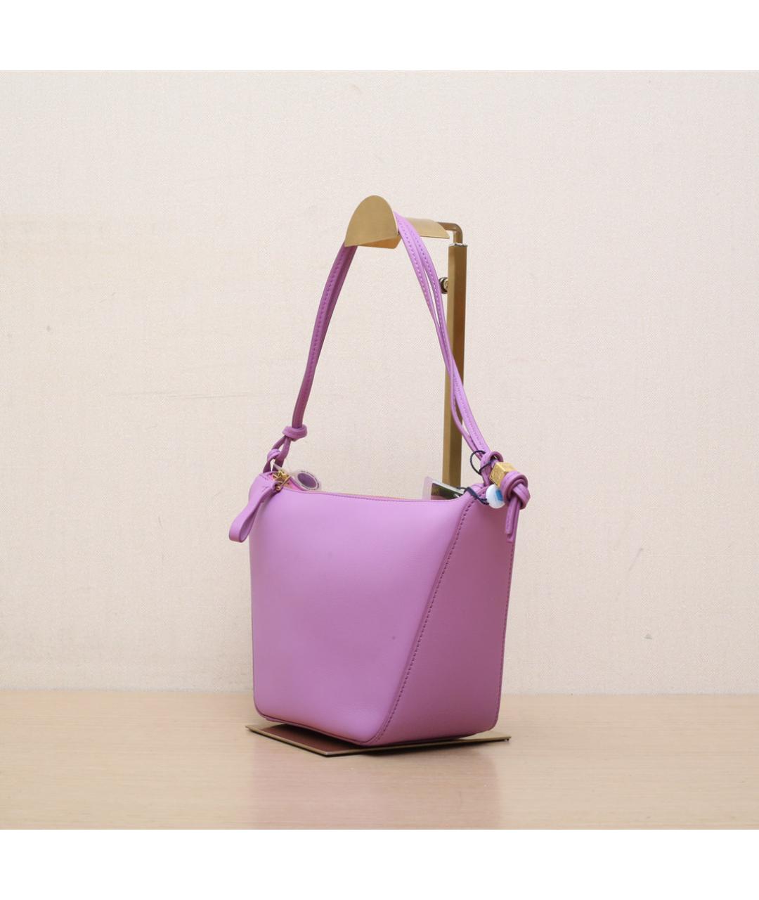 LOEWE Фиолетовая кожаная сумка через плечо, фото 4