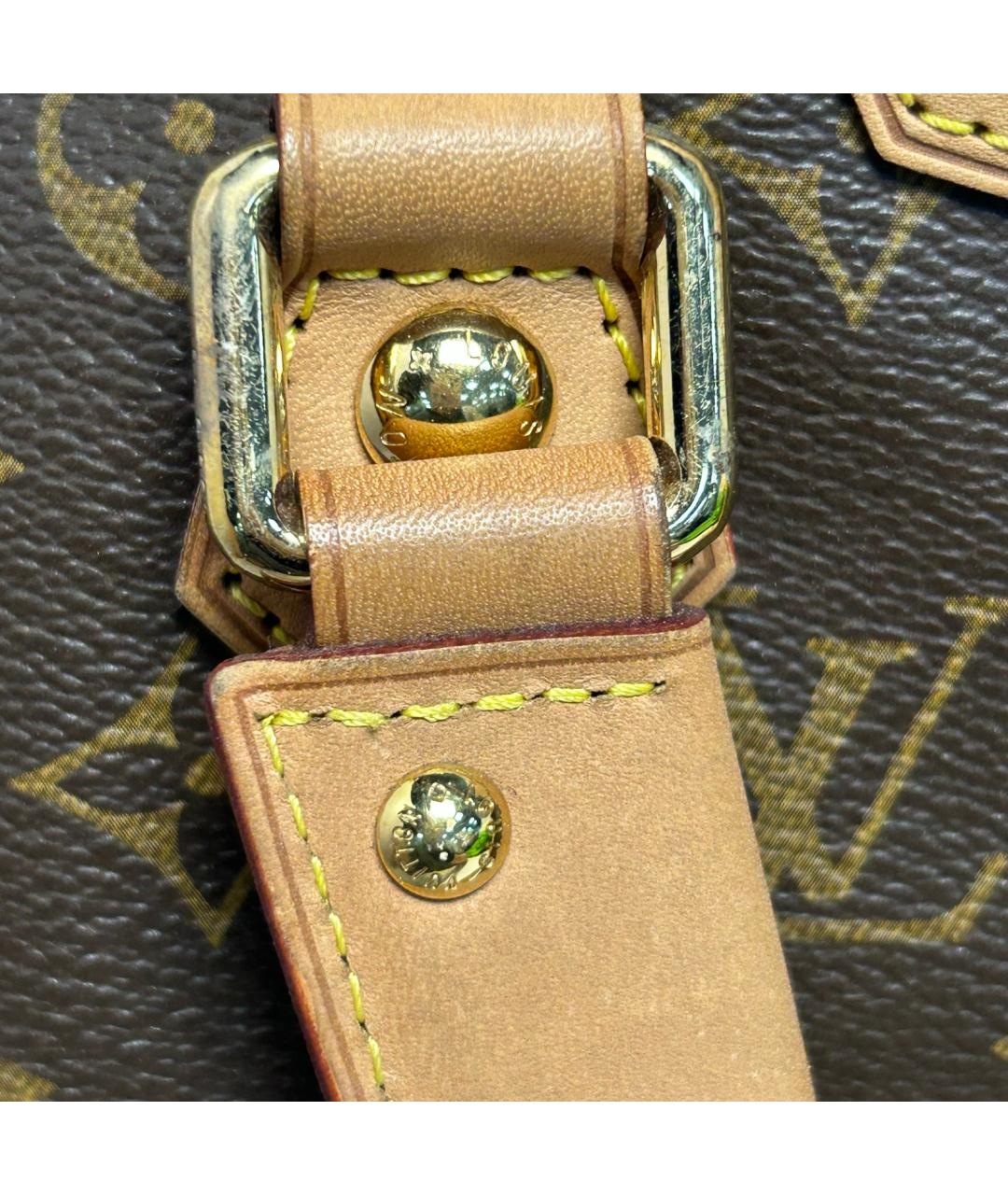 LOUIS VUITTON Коричневая сумка через плечо, фото 9