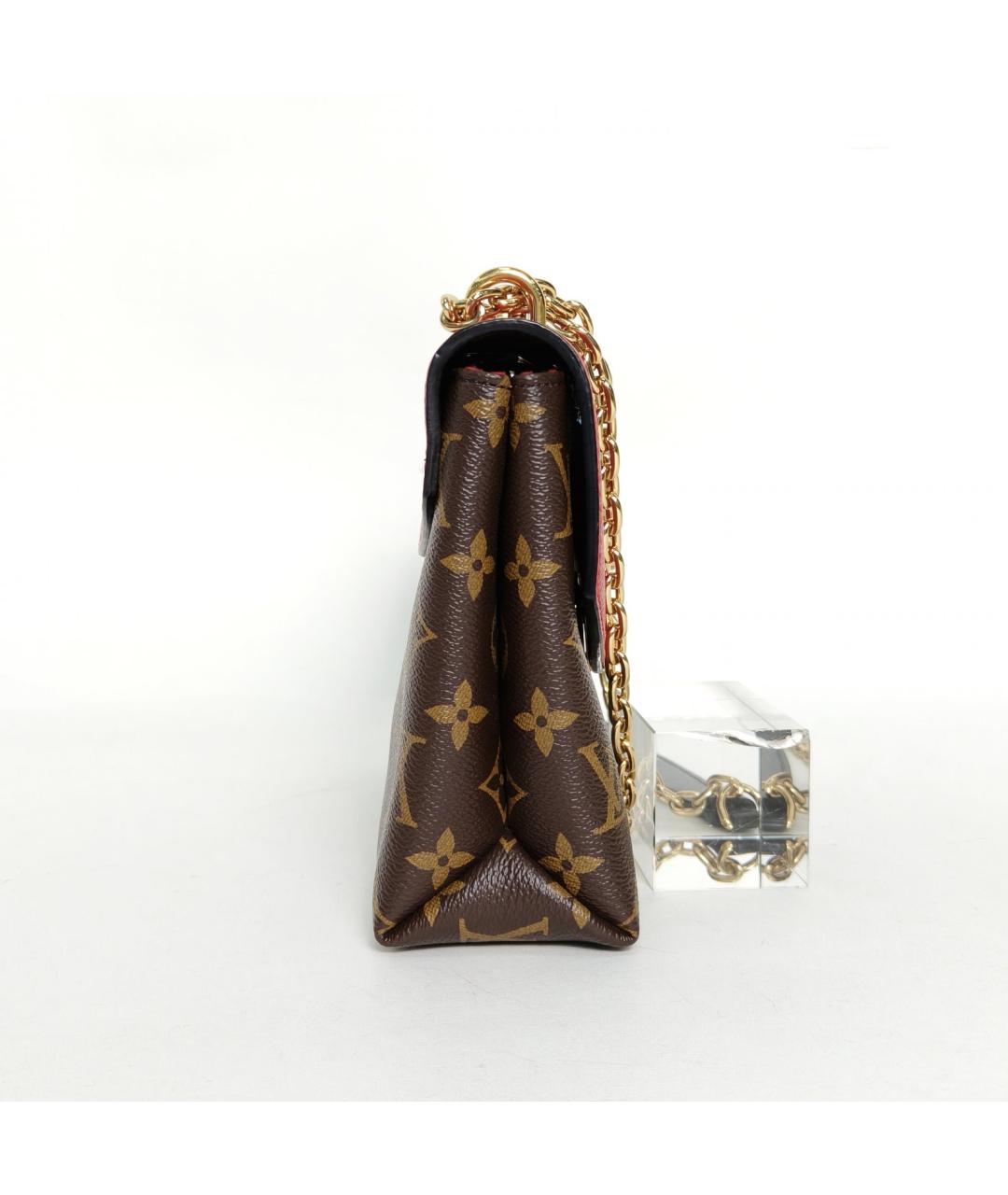 LOUIS VUITTON Коричневая сумка через плечо, фото 3