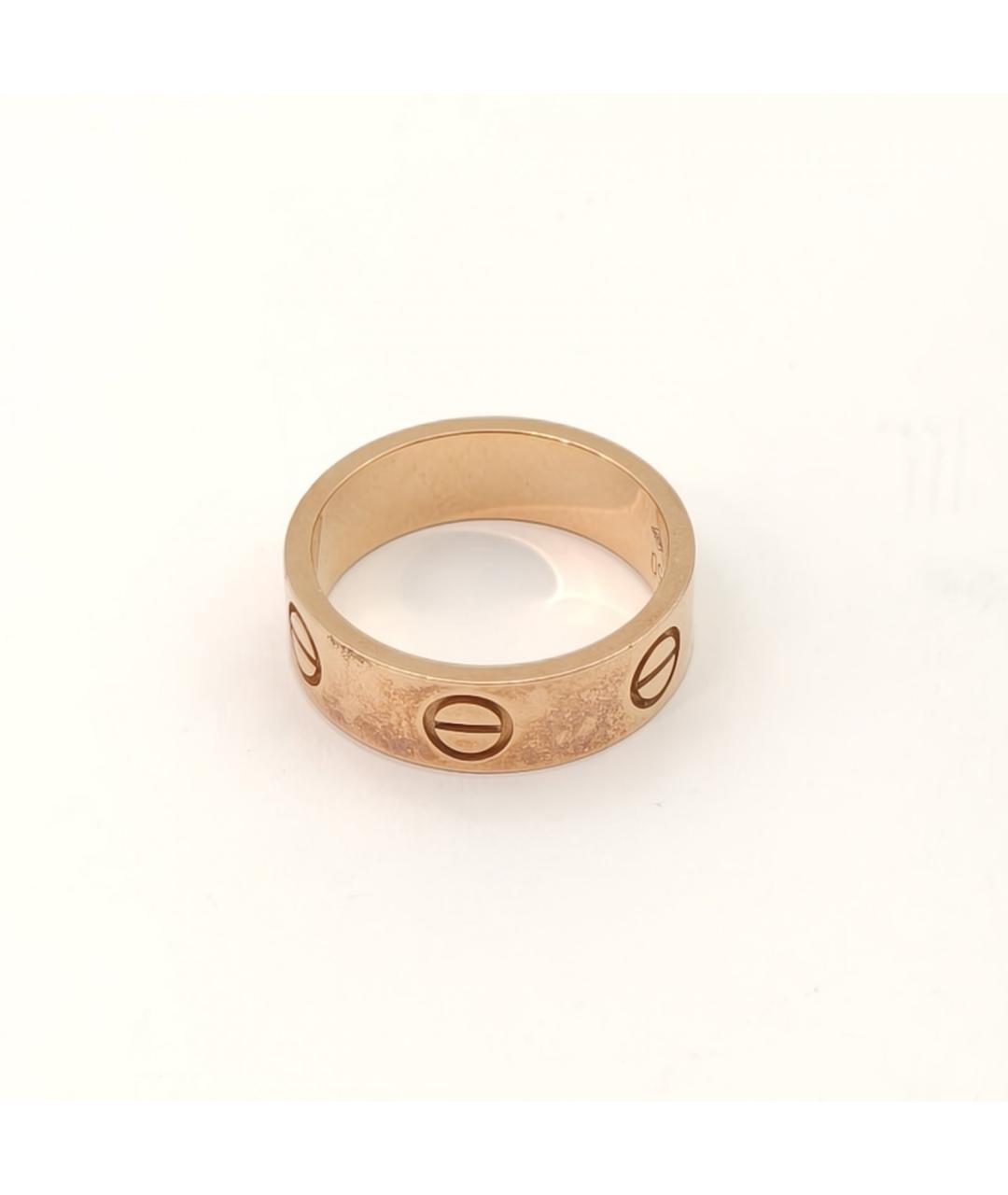 CARTIER Золотое кольцо из розового золота, фото 3
