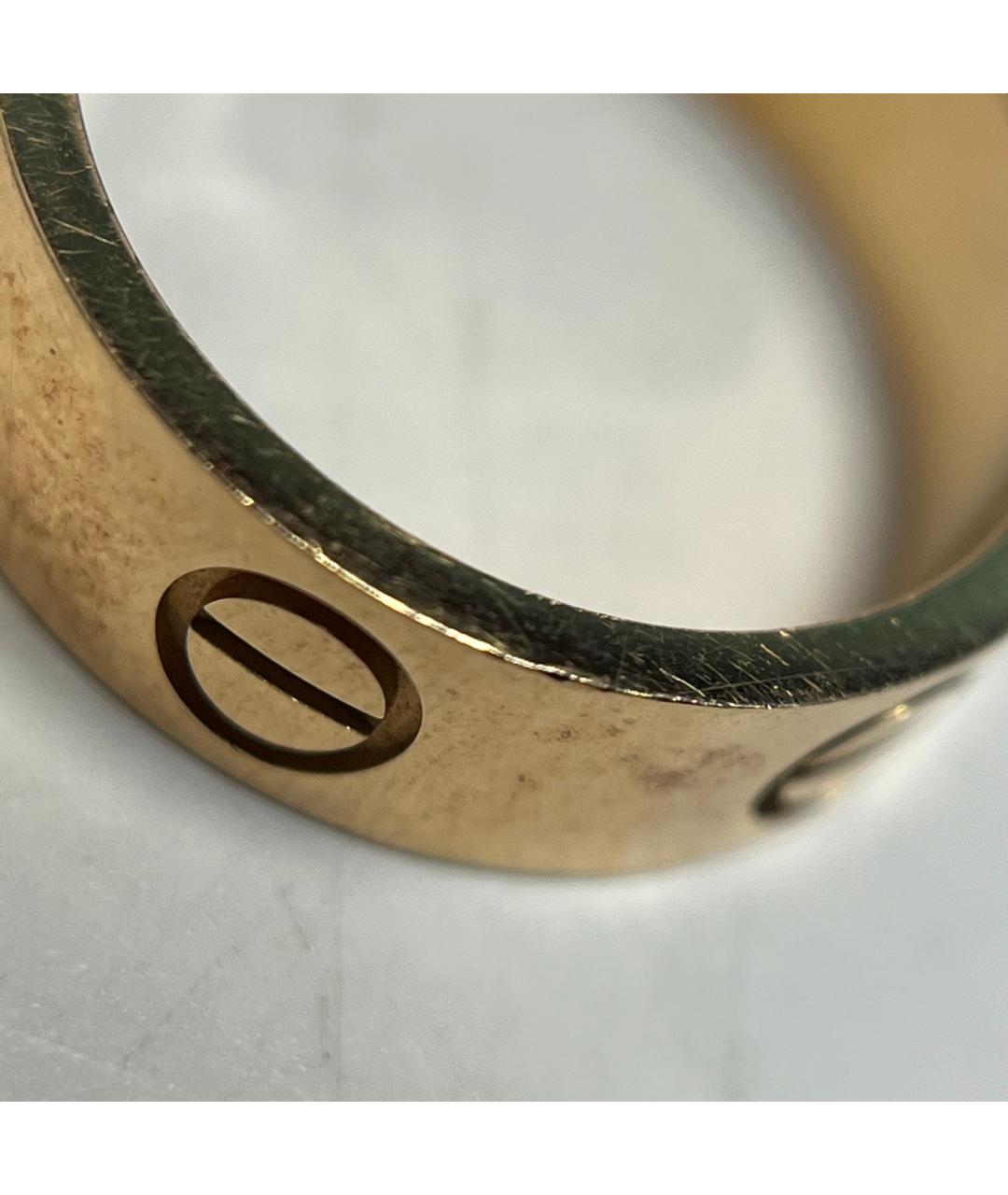 CARTIER Золотое кольцо из розового золота, фото 5