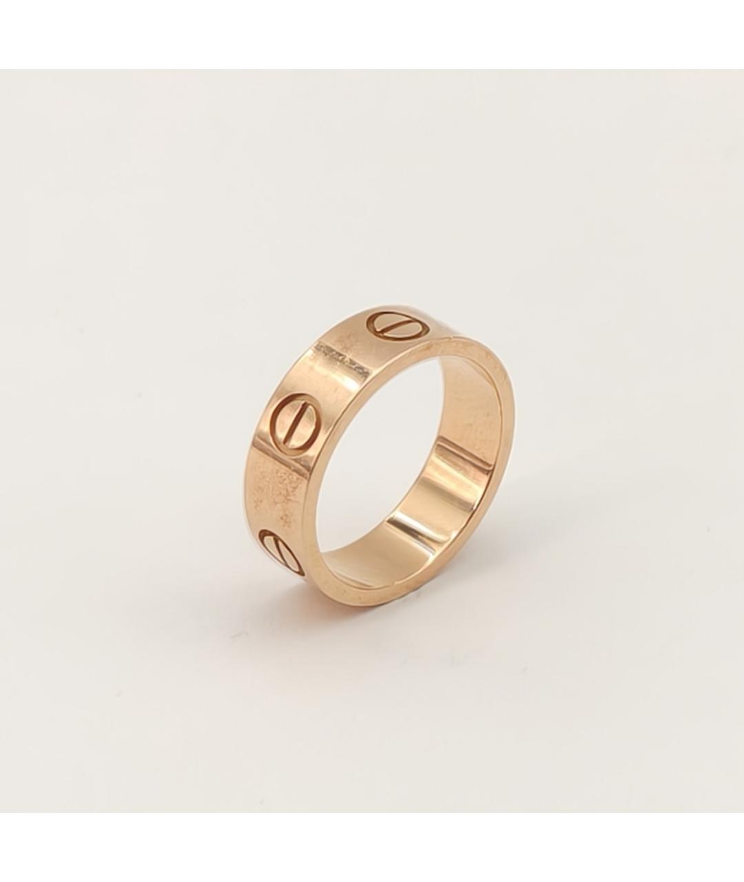 CARTIER Золотое кольцо из розового золота, фото 2