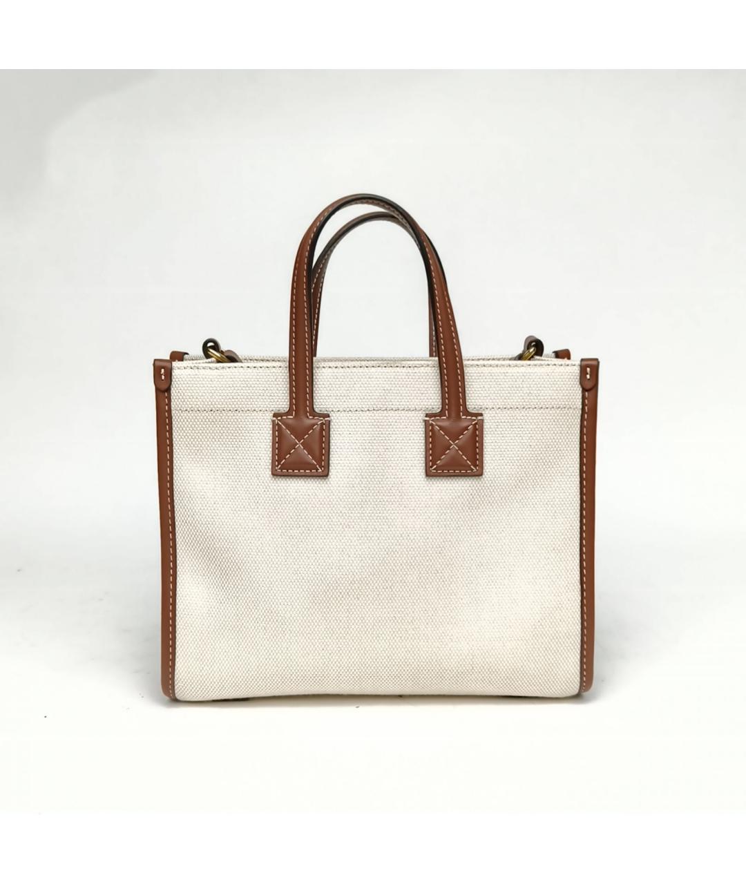BURBERRY Белая сумка через плечо, фото 4