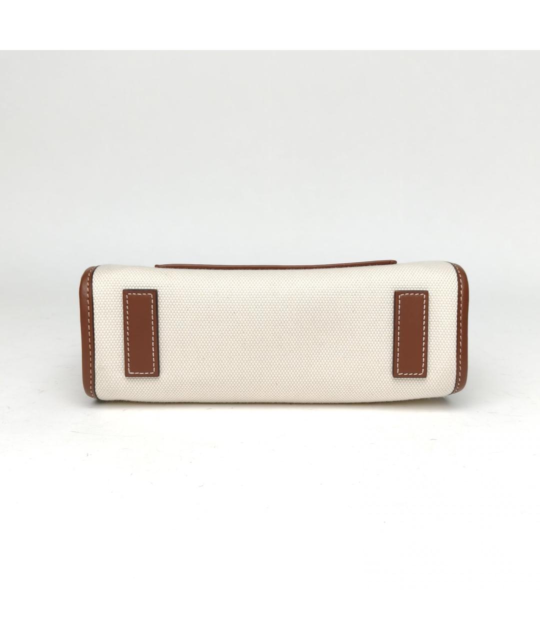 BURBERRY Белая сумка через плечо, фото 6