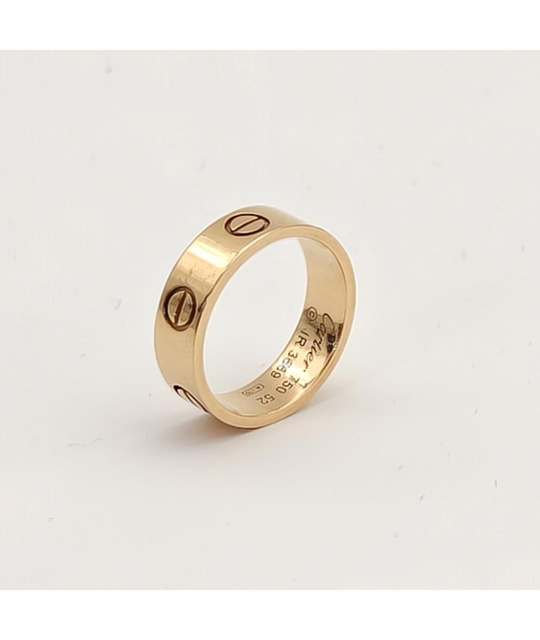 CARTIER Золотое кольцо из розового золота, фото 5