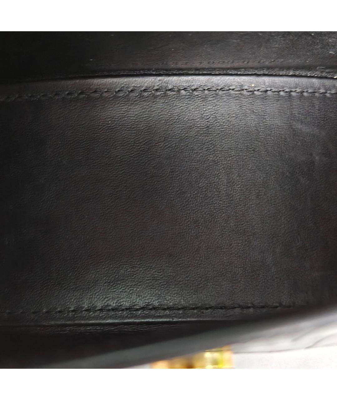 BALENCIAGA Черная кожаная сумка через плечо, фото 2