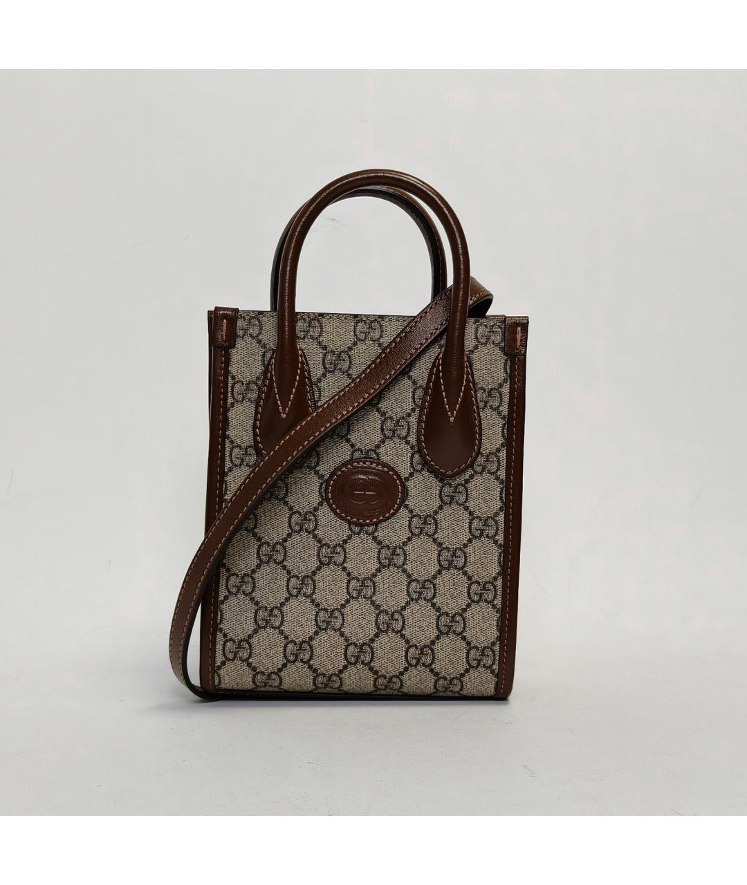 GUCCI Коричневая сумка через плечо, фото 8