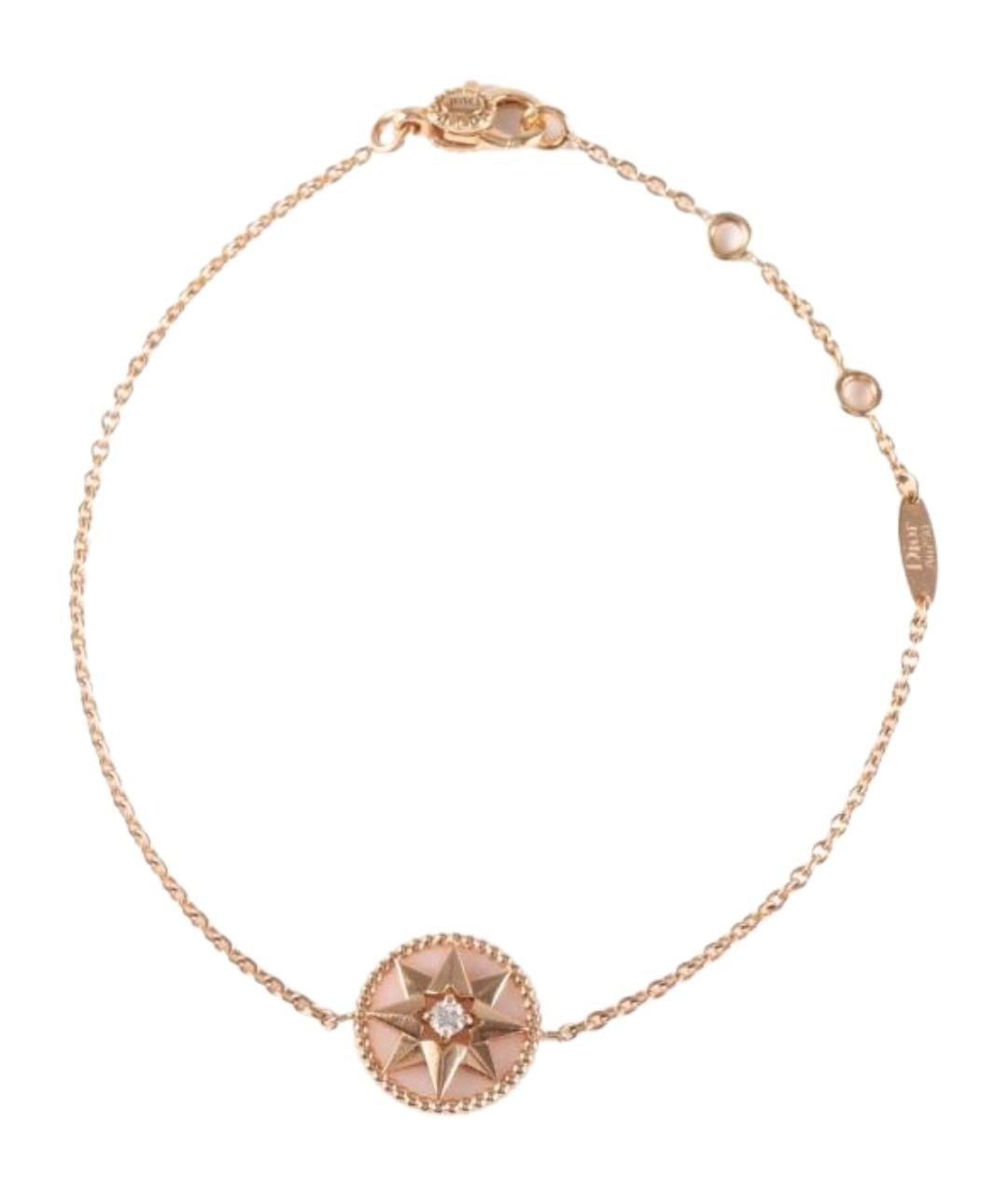 CHRISTIAN DIOR Золотой браслет из розового золота, фото 1