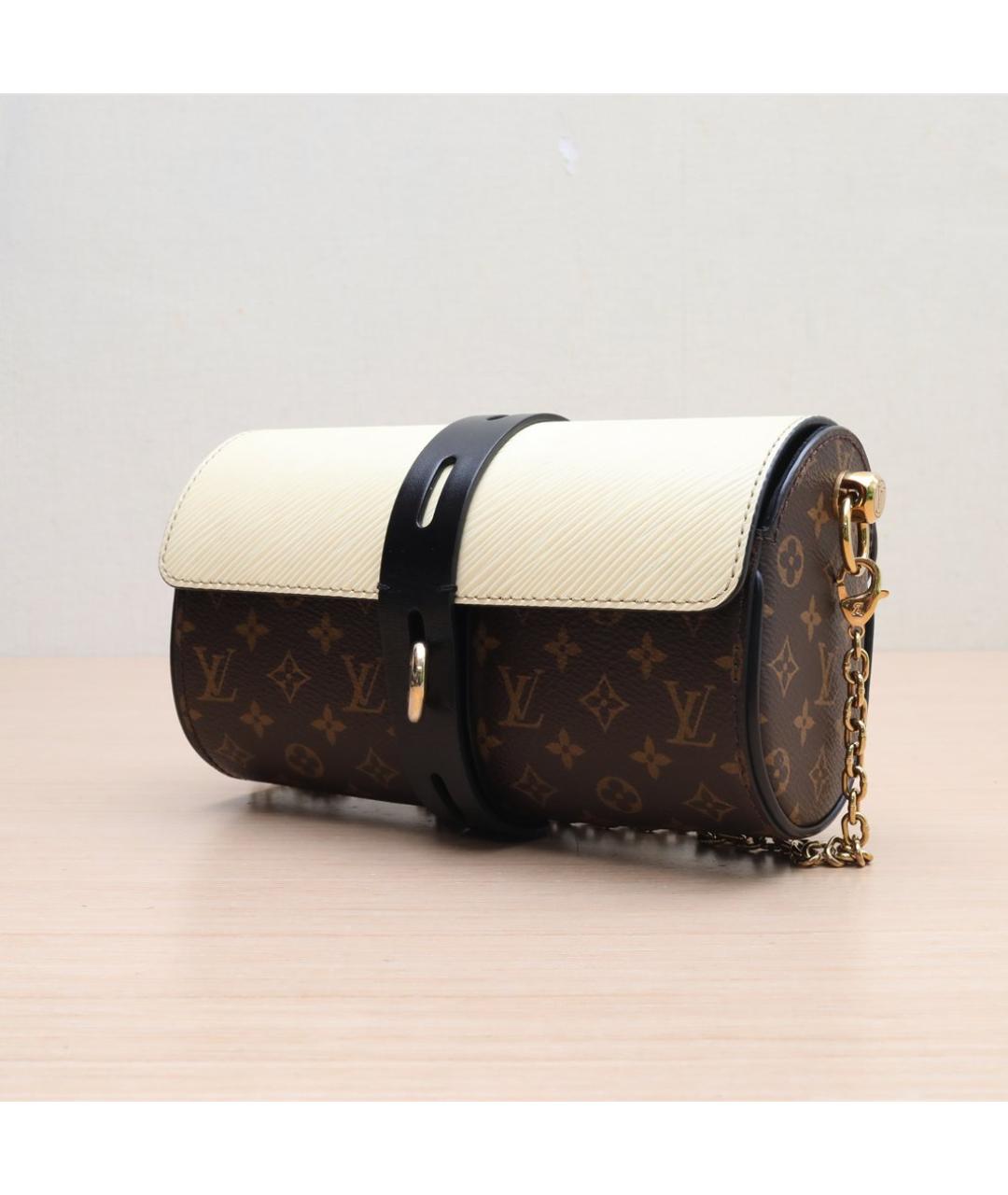 LOUIS VUITTON Коричневая сумка через плечо, фото 3