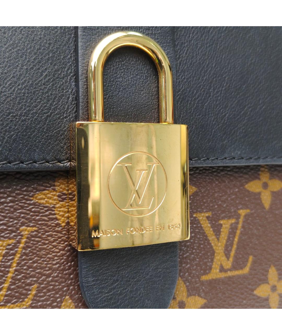 LOUIS VUITTON Коричневая сумка через плечо, фото 5