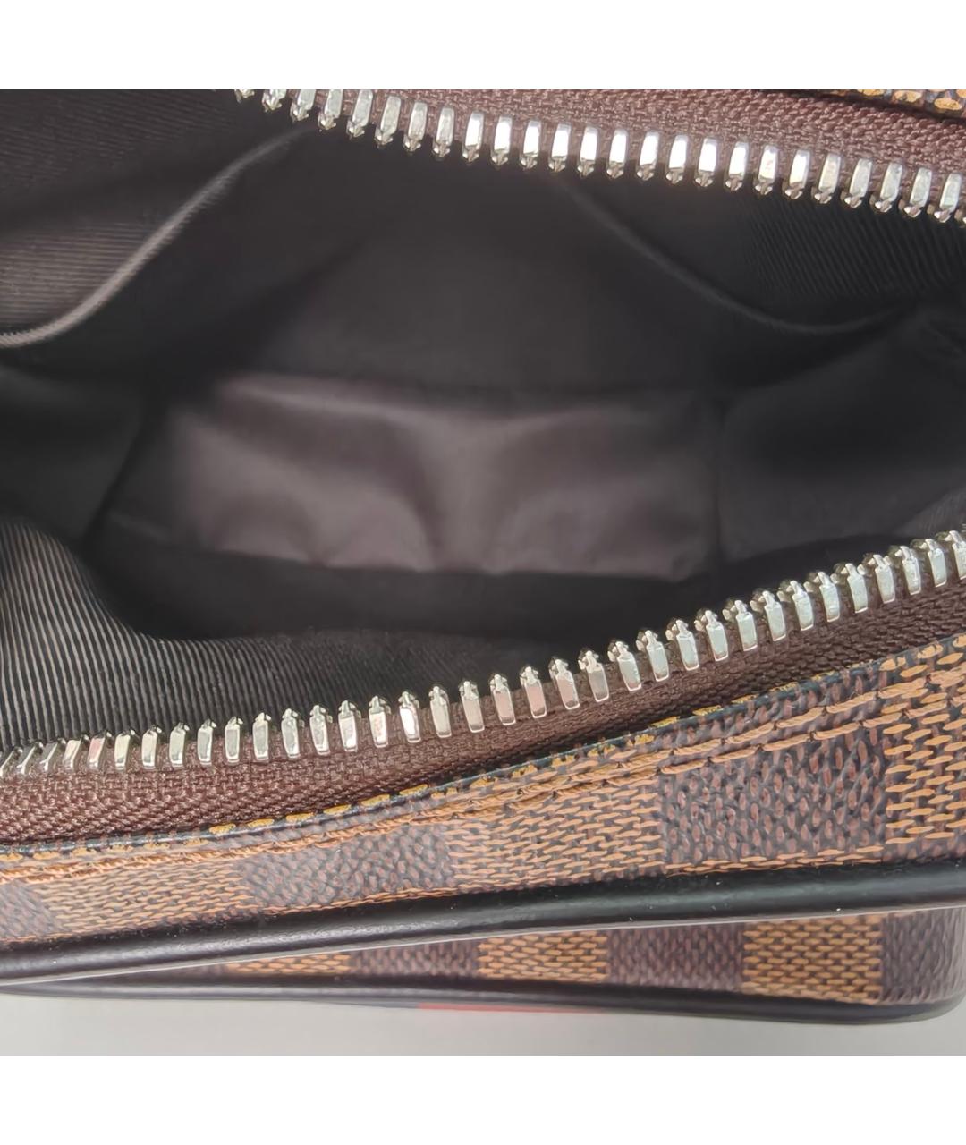 LOUIS VUITTON Коричневая сумка через плечо, фото 7