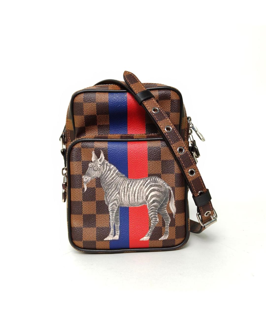 LOUIS VUITTON Коричневая сумка через плечо, фото 2