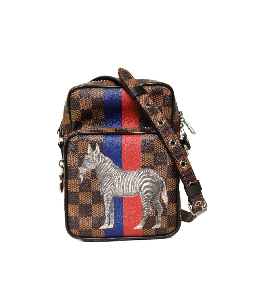 LOUIS VUITTON Коричневая сумка через плечо, фото 10