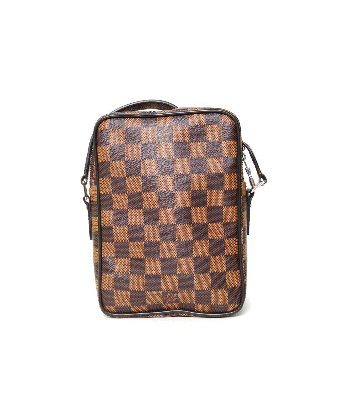 LOUIS VUITTON Коричневая сумка через плечо, фото 4