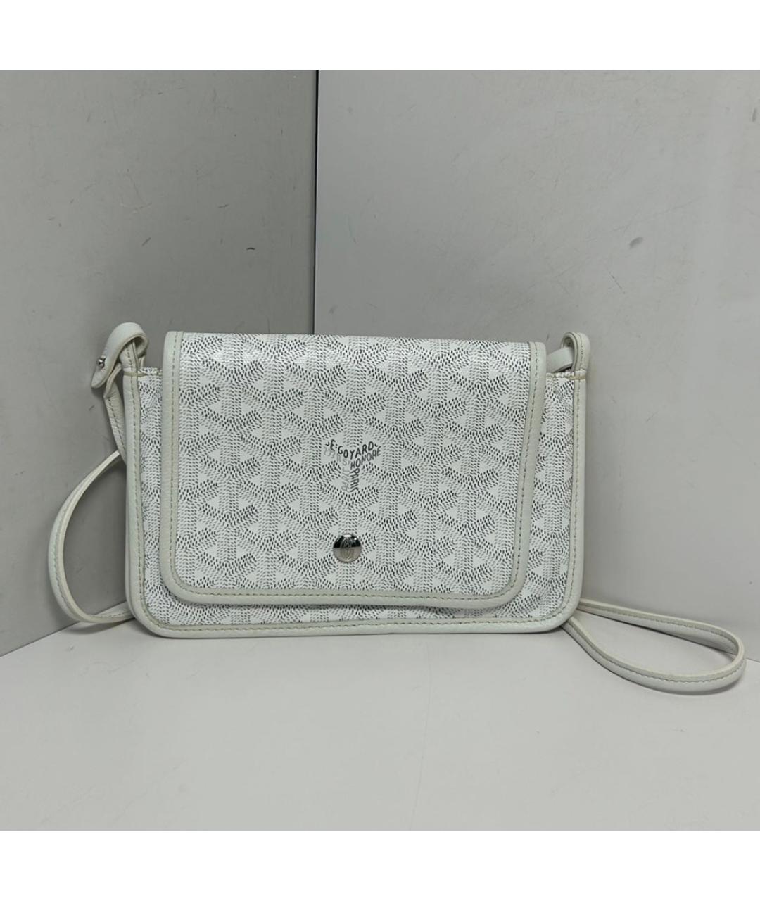 GOYARD Белая сумка через плечо, фото 8