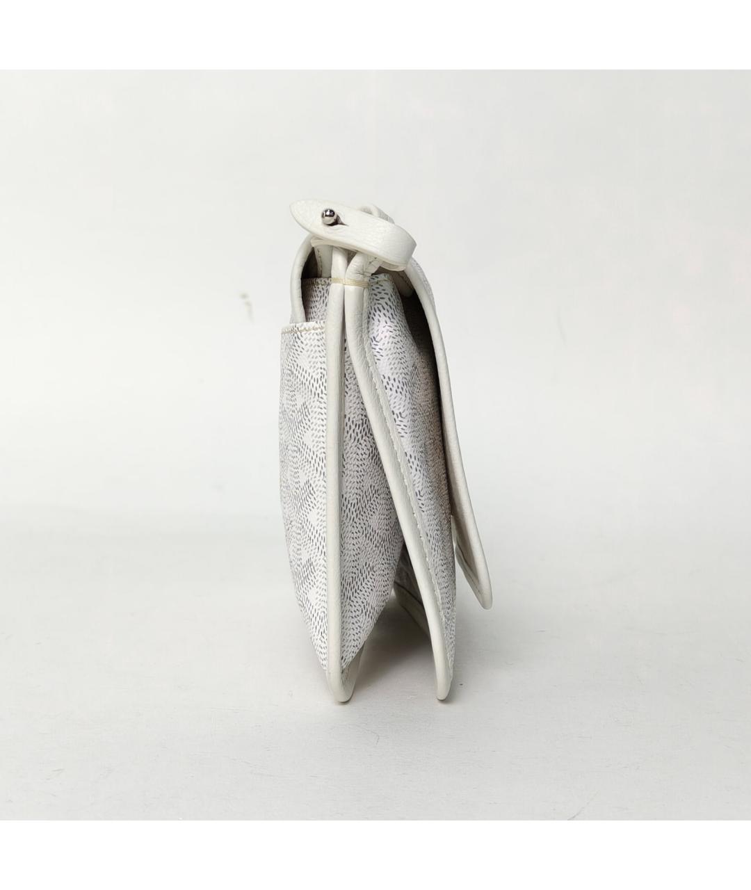 GOYARD Белая сумка через плечо, фото 3